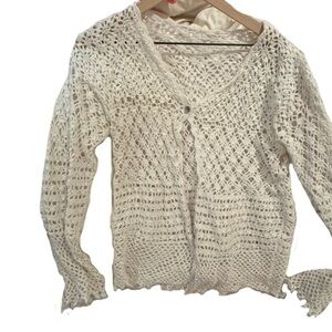 Handmade Crochet work, Beautiful cardigan.